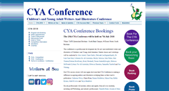 Desktop Screenshot of cyaconference.com