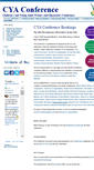 Mobile Screenshot of cyaconference.com